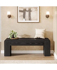 Tribesigns Farmhouse End of Bed Bench for Bedroom