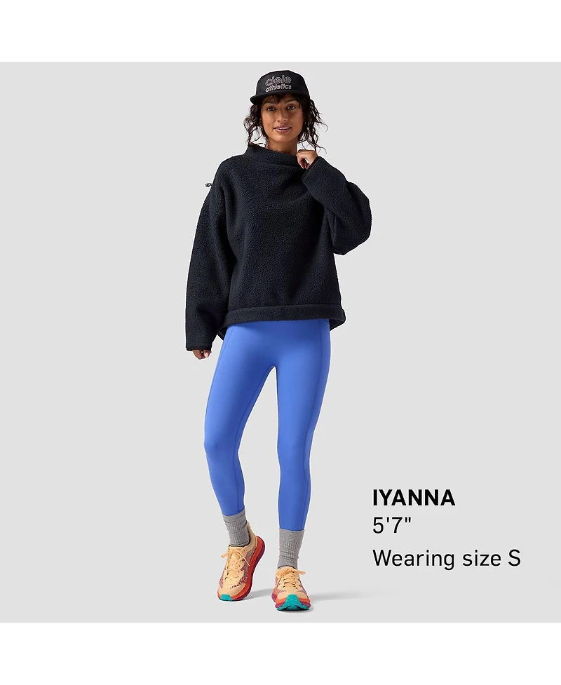 Backcountry Women's Wander Pile-Fleece Mock-Neck Top Pullover Fleece