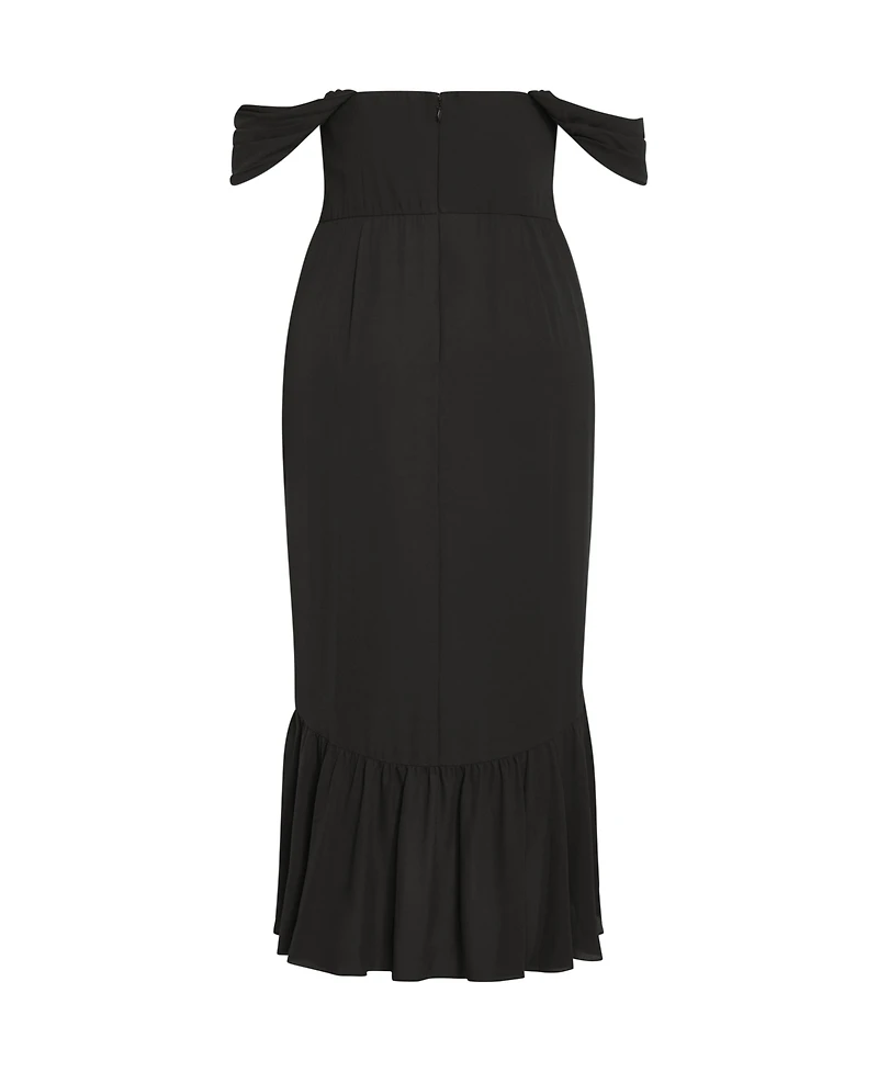 City Chic Women's Rosabella Maxi Dress