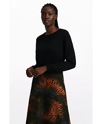 Desigual Women's 2-in-1 dress with animal print