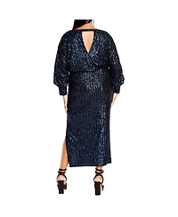 City Chic Women's Tilly Sequin Dress