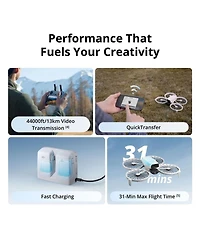 Dji Flip Drone Fly More Combo with Rc 2 Remote Controller