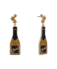 Hallmark Champagne Bottle Earrings