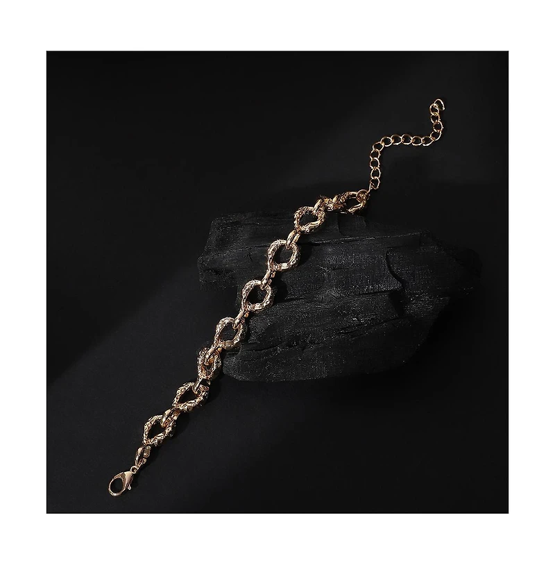 Women's The Hammered Orb-Link Chain Bracelet