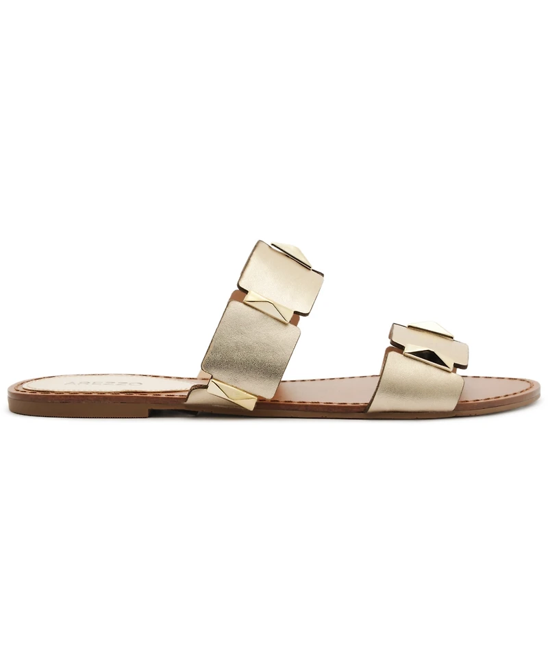 Arezzo Women's Lyra Slip On Flat Sandals