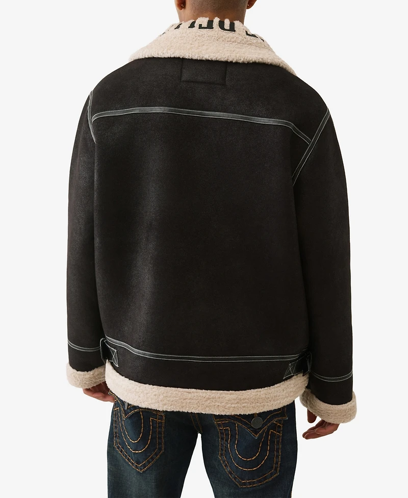 True Religion Men's Zip-Front Jacket