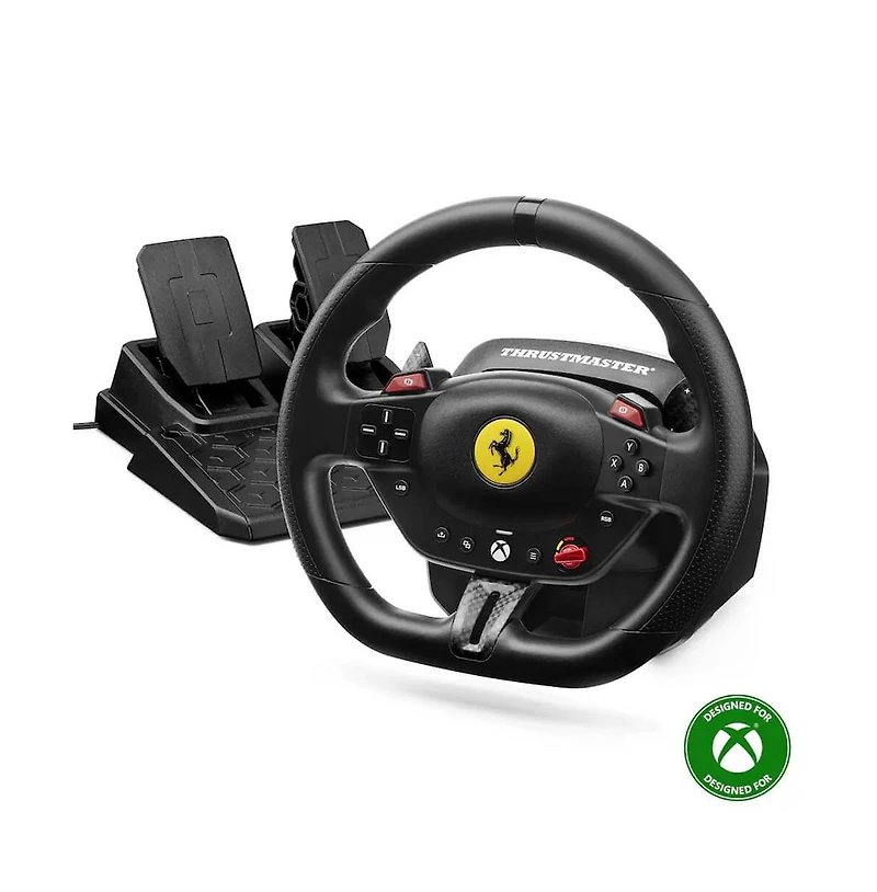 ThrustmasterFerrari 296 Gts Racing Wheel and Pedal Set for Xbox and Pc