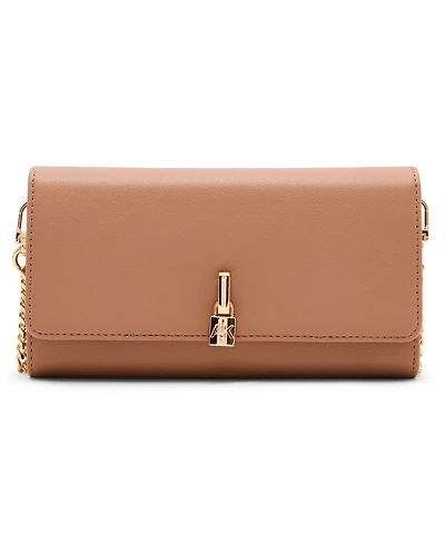 Anne Klein Wallet on Chain with Lock Charm