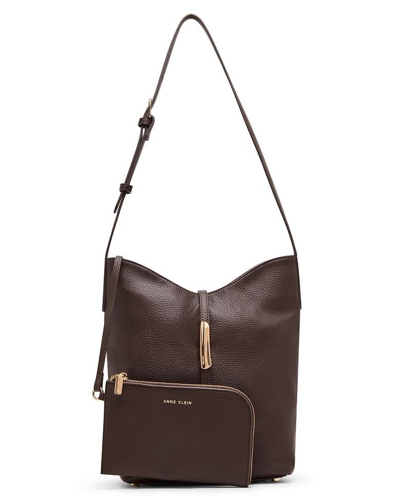 Anne Klein Convertible Strap Medium Tote Bag