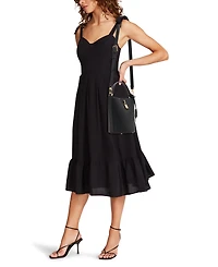 Anne Klein Small Lock Bucket with Convertible Strap