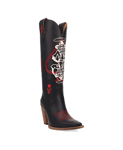 Dingo Women's Ace Of Spades Leather Boot