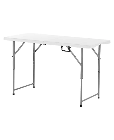 Slickblue Lightweight Foldable Table with Handle for Outdoor Trips