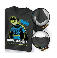 Justice League Boys Batman 2-Piece Crewneck Graphic T Shirt Bundle Set