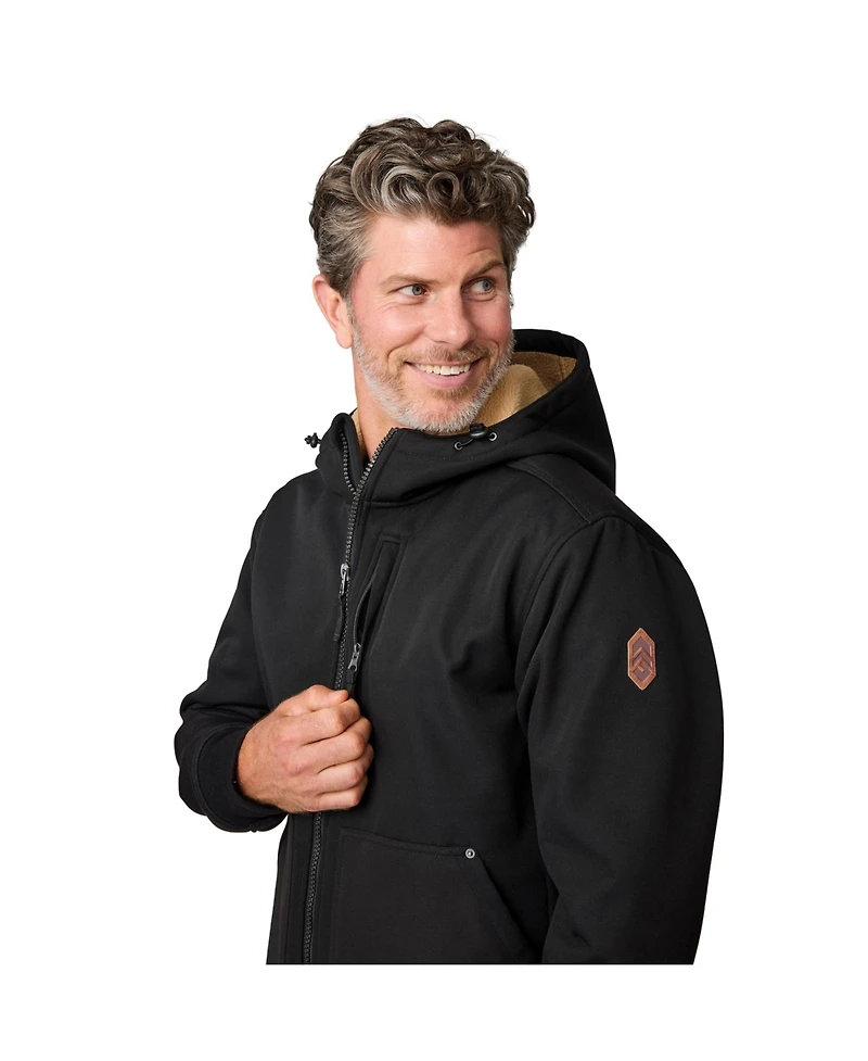 Free Country Men's Wind River Burly Canvas Softshell Jacket