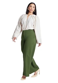 Eloquii Women's The 365 Straight Leg Pant
