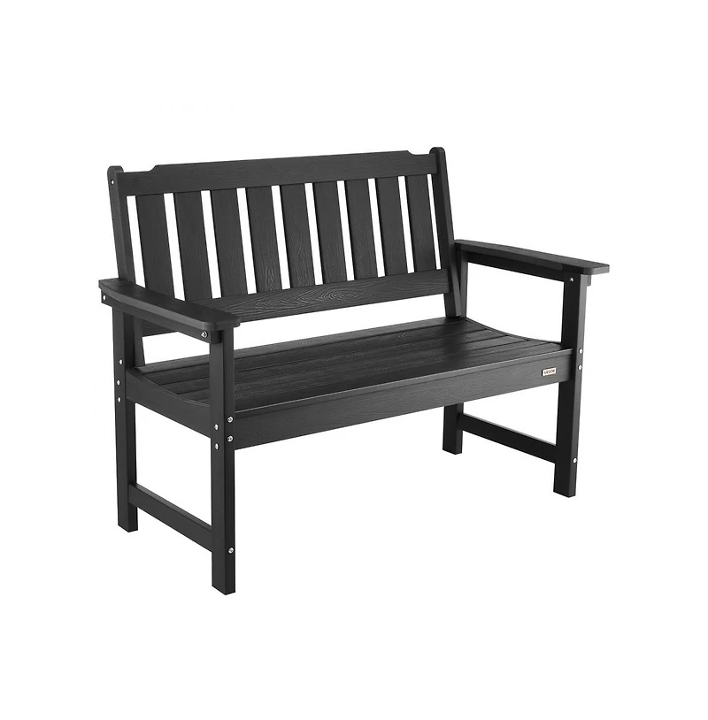 Slickblue 800 lbs Weight Limit Durable Outdoor Plastic Bench