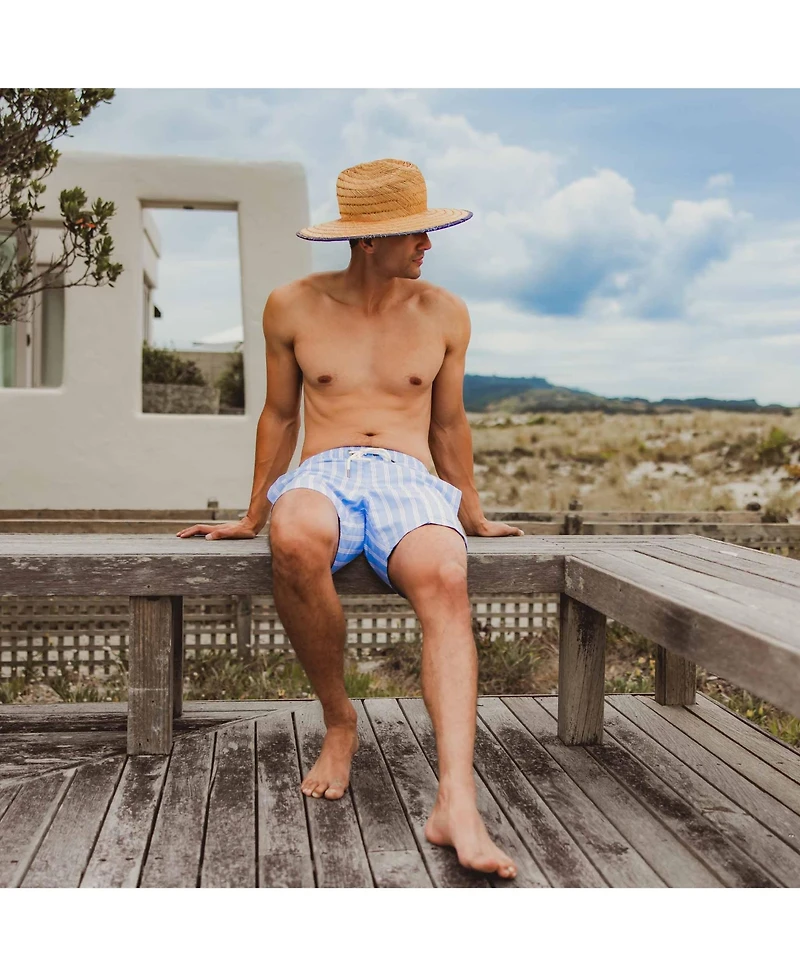 Snapper Rock Men's Ocean Drive Stripe Swim Short.