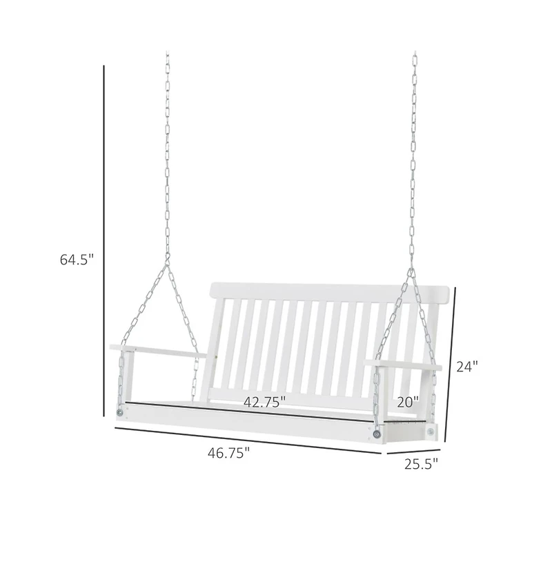 Slickblue Hanging Patio Swing for Relaxing Outdoors in Garden