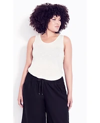 Avenue Women's Wide Leg Crop Pant