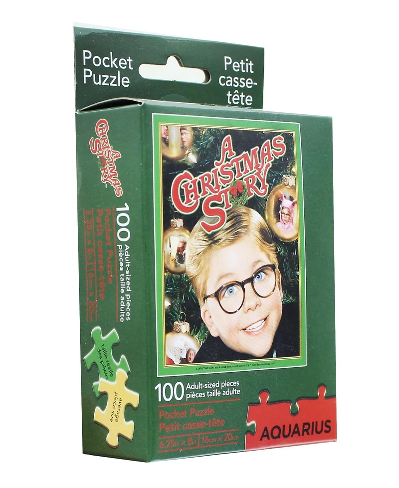 Nmr Distribution A Christmas Story 100 Piece Pocket Jigsaw Puzzle