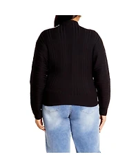 City Chic Women's Miranda Sweater