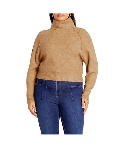 City Chic Women's Untamed Sweater