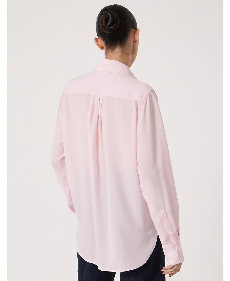 Hush Women's Chiffon Ruffle Blouse