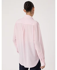 Hush Women's Chiffon Ruffle Blouse