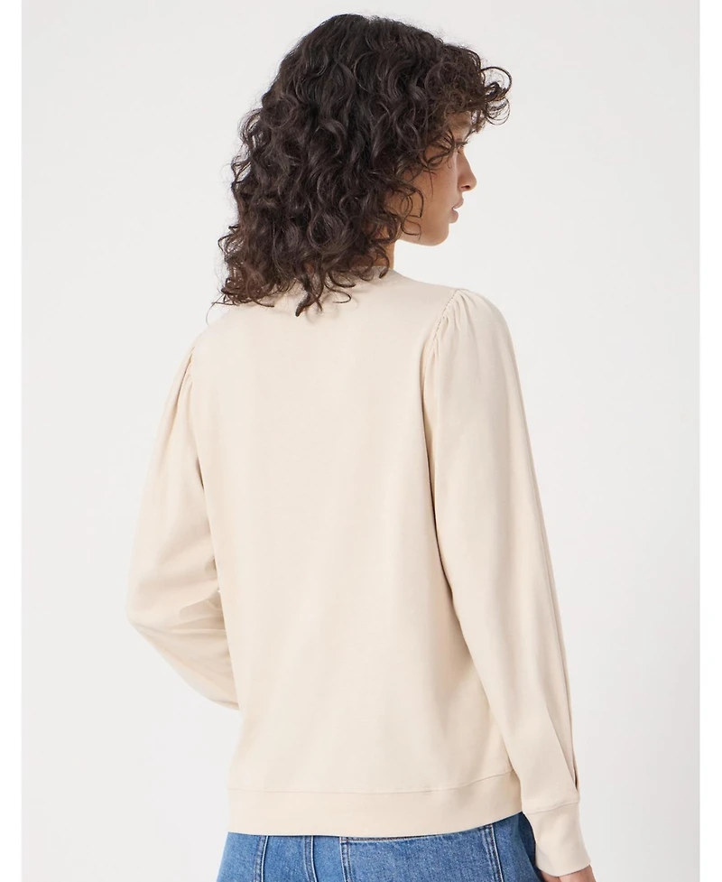 Hush Women's Emily V-Neck Puff Sleeve Top