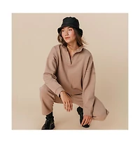 Ocio Women's Organic Cotton Teddy Polo Crew
