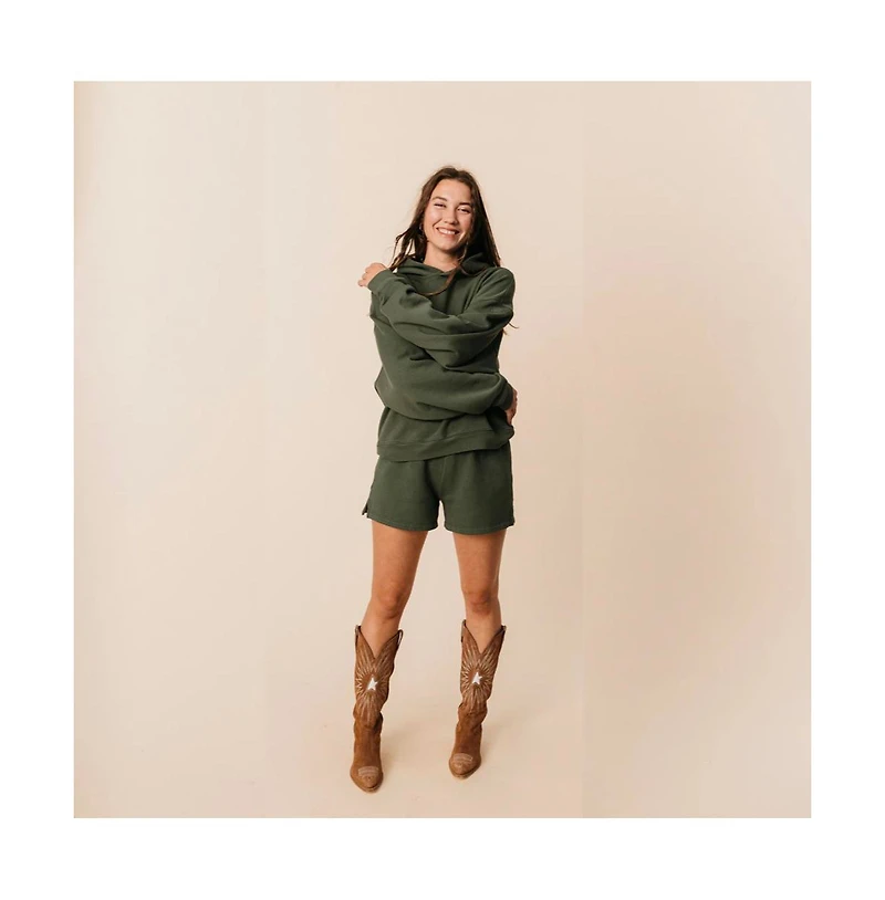 Ocio Women's Organic Cotton Teddy Everywhere Shorts