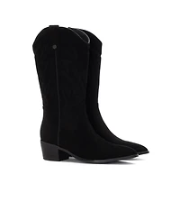 Xti Women's Suede Italian Western Boots