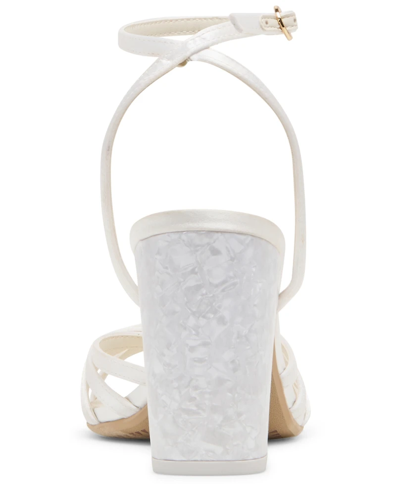 Dolce Vita Women's Ronica Two-Piece Strappy Block Heel Dress Sandals