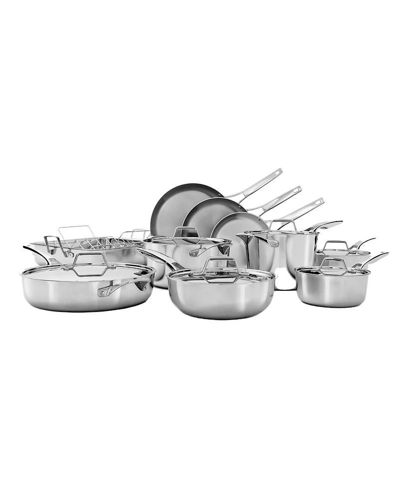 Calphalon Premier Stainless Steel 16-Piece Cookware Set