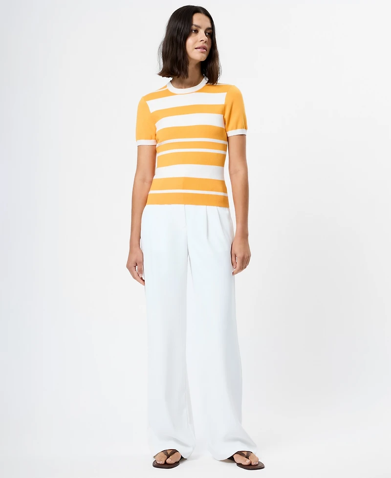 French Connection Women's Maxime Knit Striped Top