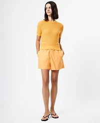 French Connection Women's Mozart Micro Scallop Top