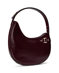 Lauren Ralph Lauren Crinkle Patent Leather Tasha Shoulder Bag