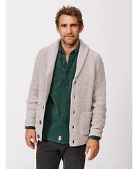 Aubin Men's Studham Shawl Collar Cardigan
