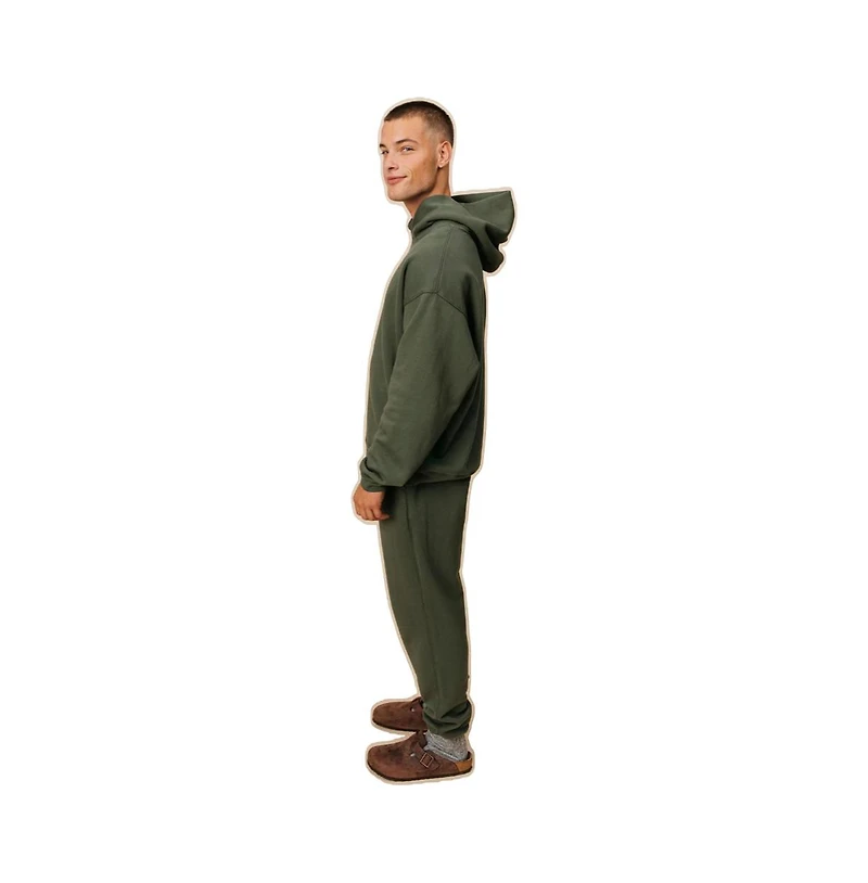 Ocio Men's Men s Organic Cotton Teddy Everywhere Jogger