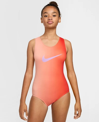 Nike Girls 7-16 Sunrise Ombre Gymnastics Leotard
