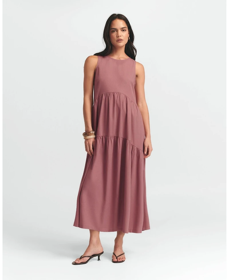 St Mrlo Women's Marlo Remi Tiered Dress
