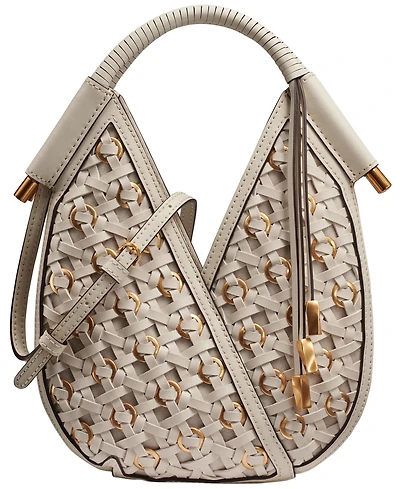 Donna Karan New York Baldwin Woven Grommet Crossbody Bag