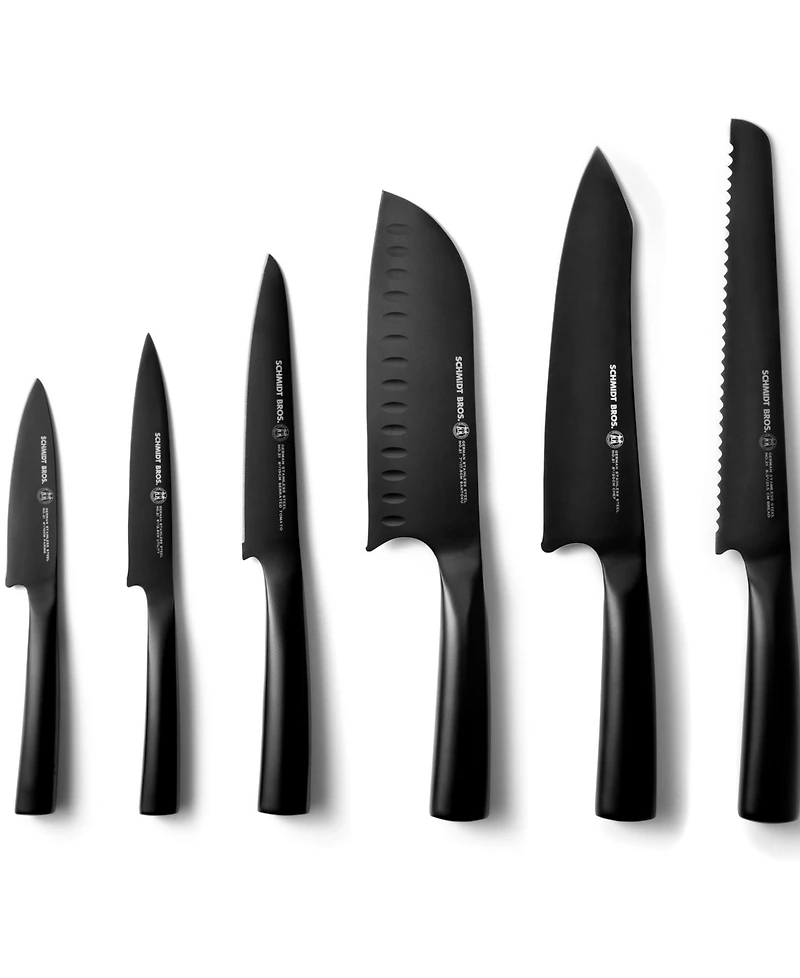 Schmidt Brothers Cutlery Jet 7-Pc. Knife Block Set