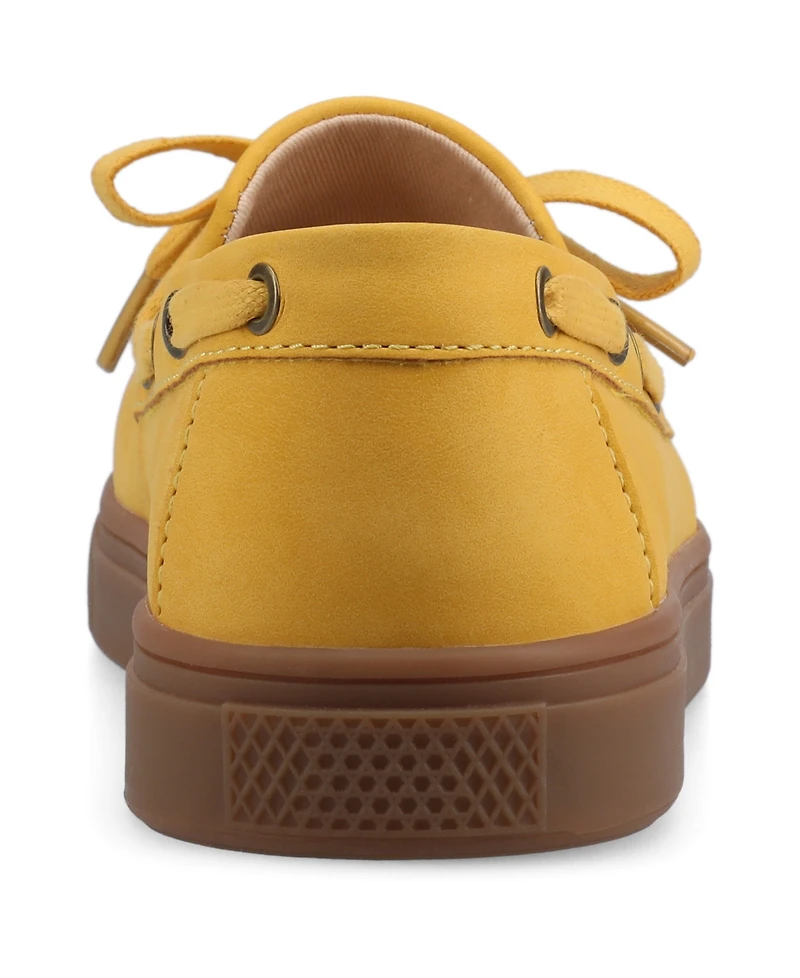 Journee Collection Women's Annamaria Round Toe Slip On loafers