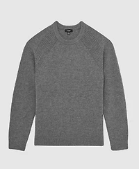 Reiss Men's Wool-Cashmere Reverse-Seam Sweater