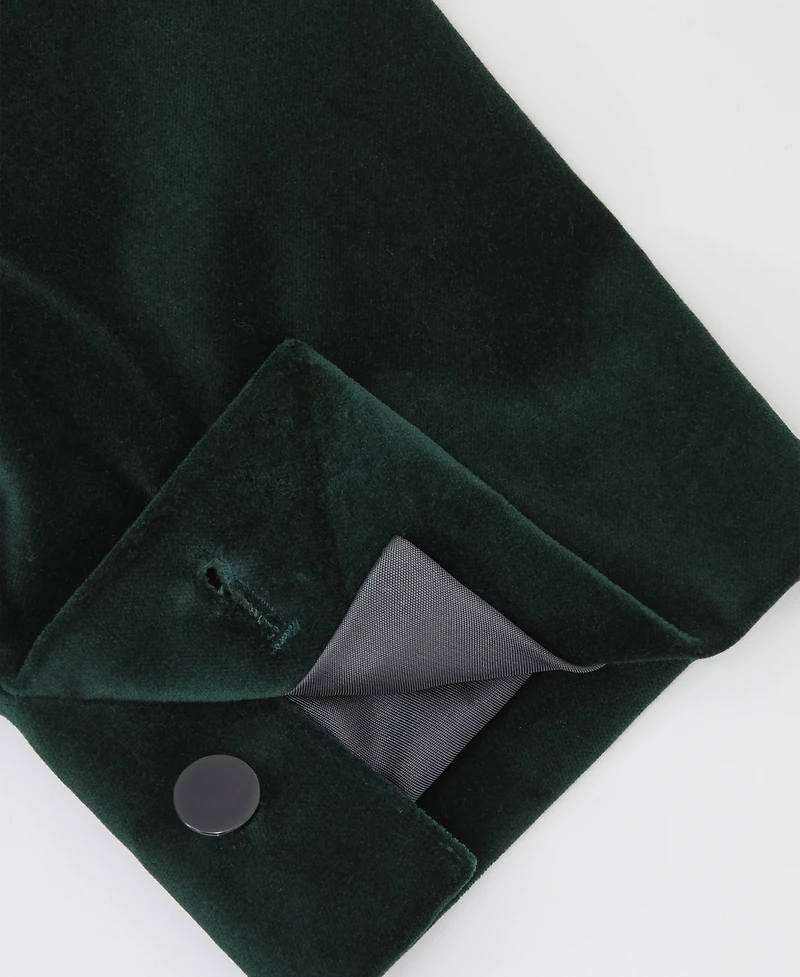 Reiss Men's Single-Breasted Velvet Slim-Fit Blazer