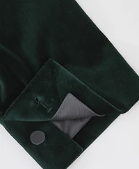 Reiss Men's Single-Breasted Velvet Slim-Fit Blazer