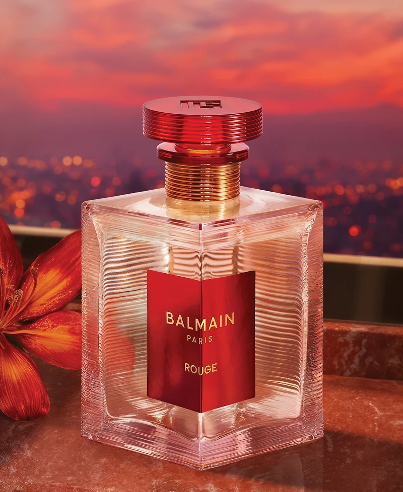 Balmain Beauty Rouge Eau De Toilette, 4.2 oz.