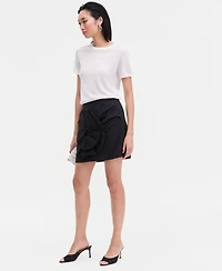 I.n.c. International Concepts Women's Rose Mini Skirt, Macy's Exclusive
