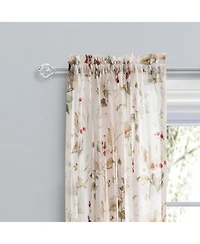 Ellis Curtain Sophia Rod Pocket Tailored Panel - 48x63", Multi